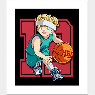 12 Year Old Basketball Player Happy Birthday Kids Posters and Art